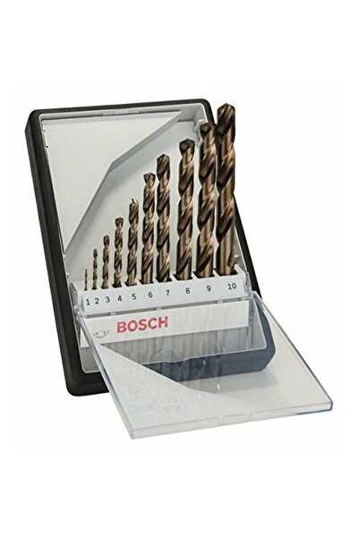 Bosch Set 10 burghie pentru metal, 1mm / 2mm / 3mm / 4mm / 5mm / 6mm / 7mm / ...