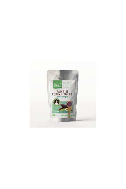 OBİO Făină de porumb mov, bio, 250g