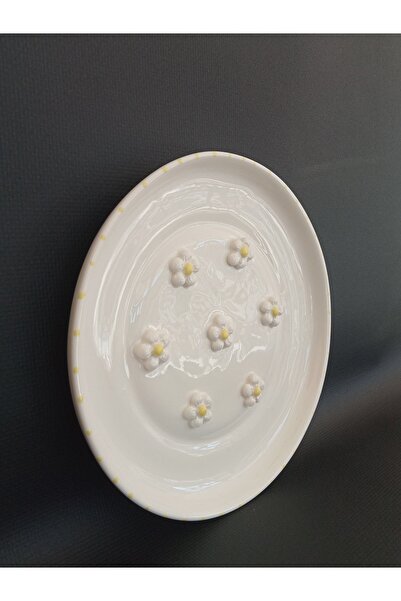 Zümrüdüanka Seramik Handmade Ceramic Decorative Plate