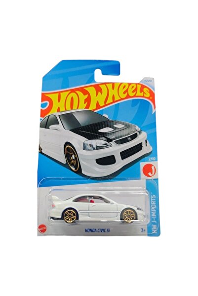 HOT WHEELS 2024 Honda Civic Si White (Uzun Kart) Kozmetik 10/9
