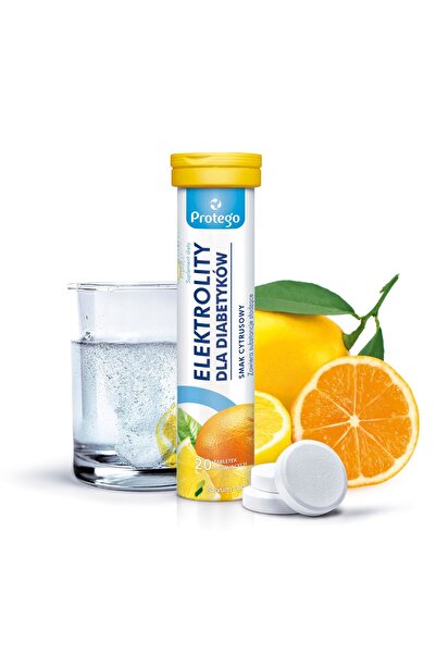 SALVUM Protego Elektrolity Pentru Diabetici 20 Comprimate