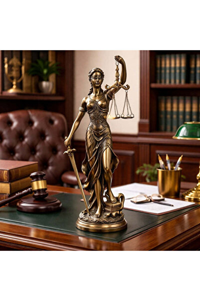 Vivendo Statueta Decorativa, Zeita Justitiei Themis, Simbol al Dreptatii si E...