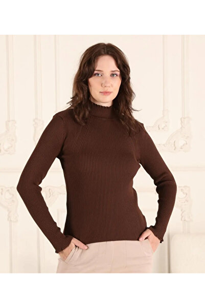 Kinzi Γυναικείο Ελαστικό Ζιβάγκο – Καφέ, One Size — onesize