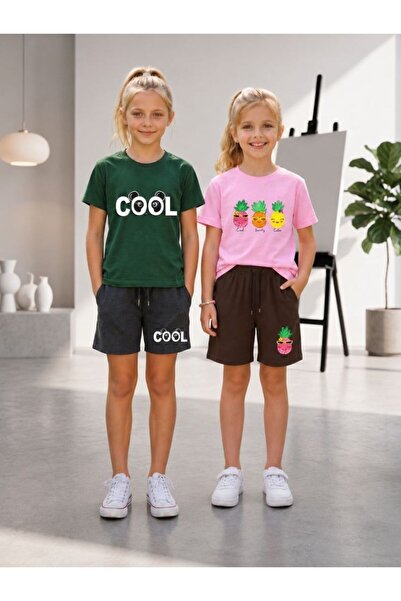 armicem ArmiKids Πολύχρωμη Συλλεκτική Σετ Κοριτσίστικη Σετ Ρούχων 2 τεμαχίων