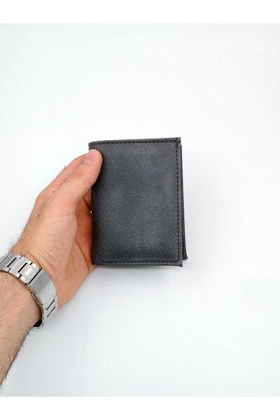 UCCELLO Men's Wallet with Business Card Holder Classic Slim Vertical Design M...