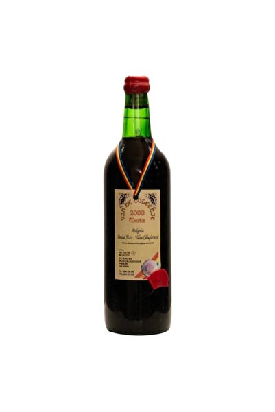 DEALUL MARE WINERY Red wine, Dealu Mare Vineyard, Merlot Dry, 2000, 0.75l