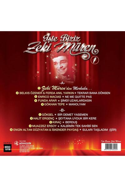 Ati Müzik Zeki Müren - İşte Biziz Zeki Müren Vol.1 Çeşitli sanatçılar (Plak)