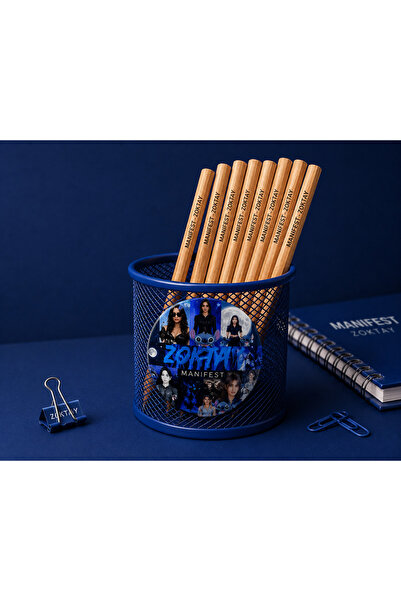 MANİFEST 5Pcs Pencil Set |   Special Design Stationery and Gift Product ✨ 📚 ✏️