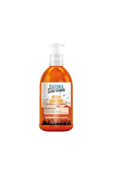 Barwa Cosmetics și săpun lichid anti-acnee cu sulf, 300 ml