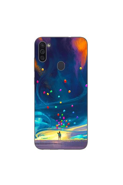 OEM Θήκη συμβατή με Samsung Galaxy A11 από σιλικόνη gel TPU με σχέδιο Μπαλόνι...