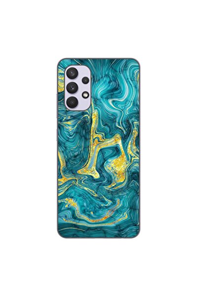 OEM Husa compatibila cu Samsung Galaxy A32 4G Silicon Gel Tpu Model Abstract ...
