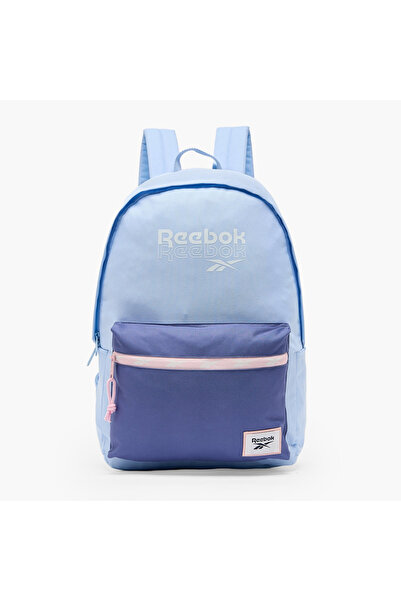Reebok حقيبة ظهر أوكلاند كولوربلوك للفتيات من 8 إلى 13 سنة مع أحزمة كتف قابلة...