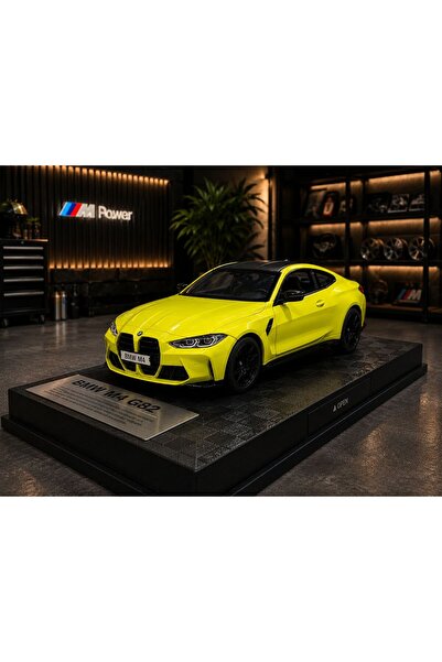 scntoys 1:26 Scale Bmw M4 Diecast Model Car with Special Stand Boxed Bmw M4 S...