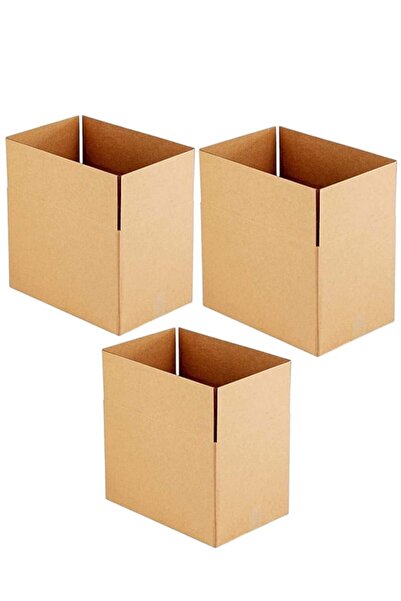 Toybox Strong Cartons Box for Shipping, Moving and Storage, 45x45x70cm, Set of 3