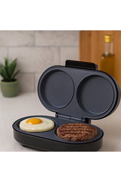 Vivendo Aparat electric pentru burgeri/omleta/waffles/sandwich, RAF R245, 850...