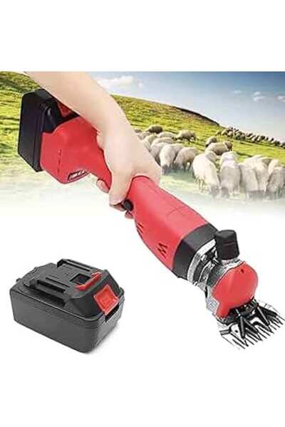 Vivendo Aparat electric profesional pentru tuns oile cu 2 acumulatori 24V 200...