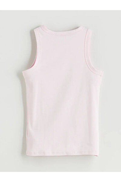 LC Waikiki Pink Crew Neck Women's Tank Top