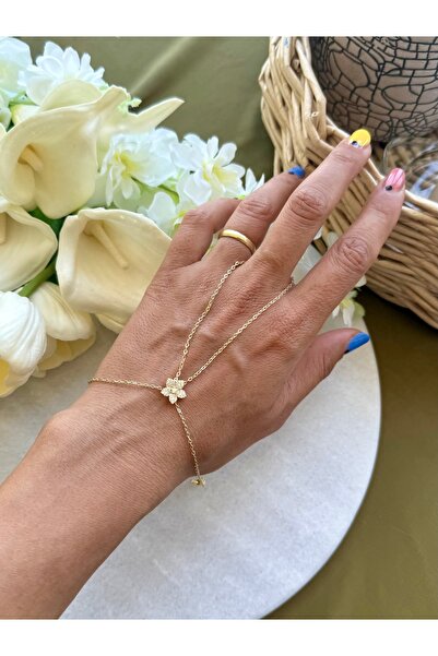 Merishe Jewerly Gold Yoncalı Foldable Stainless Steel Shahmeran