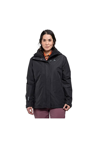 SCHOFFEL Geacă de damă 3 în 1 Okere Negru
