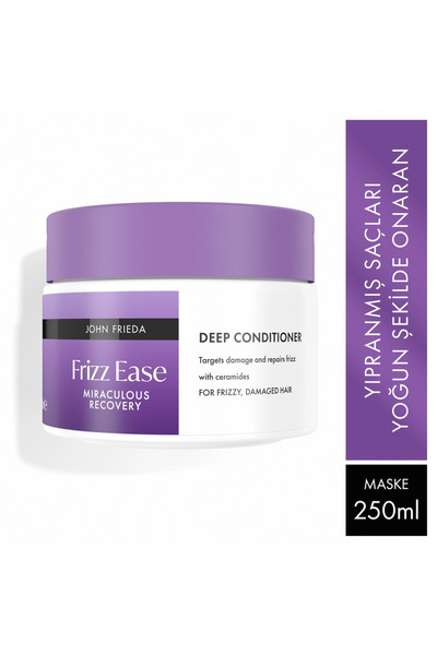 John Frieda Frizz Ease Miraculous Recovery Mucizevi Onarım Saç Bakım Maskesi ...