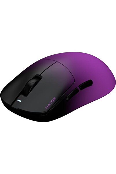 HATOR Mouse wireless Quasar 3 Ultima, 30000 DPI, USB, Bluetooth, Negru/Mov