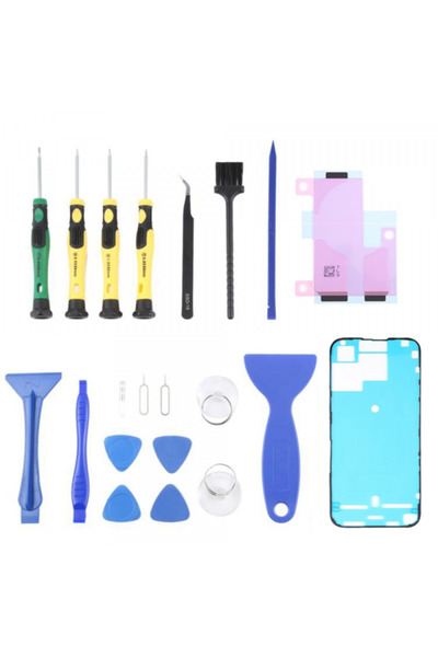 Jiafa Ремонтен комплект JF-8182 за подмяна на батерия на Apple iPhone 15 Pro ...