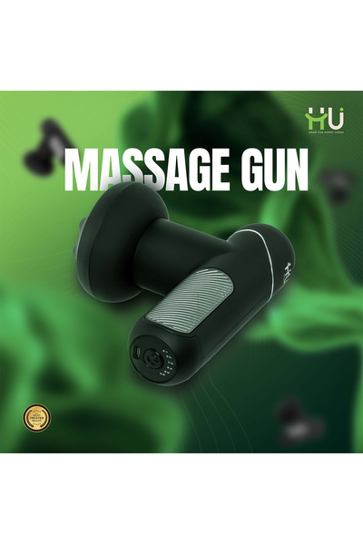 HU HAPPY USER Handheld Massage Gun Deep Tissue Massager