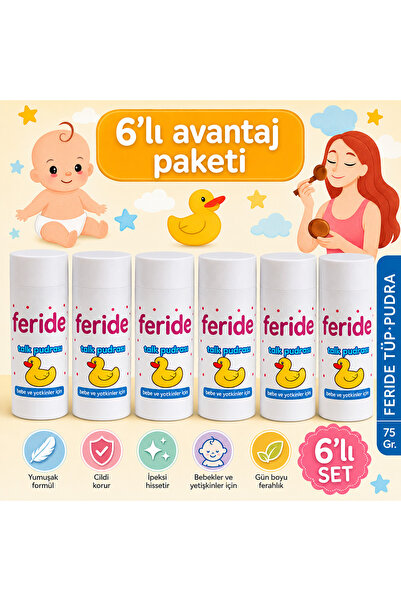 Feride Pudra 6 lı Set