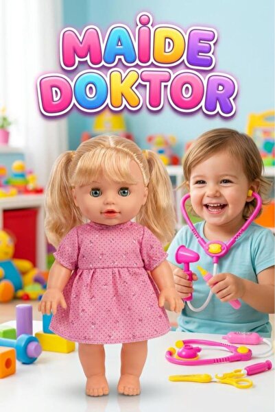 Tıfıl Toys 9 Parça Sesli Türkçe Konuşan Kafası Et Gövdesi Kolları Bacakları S...
