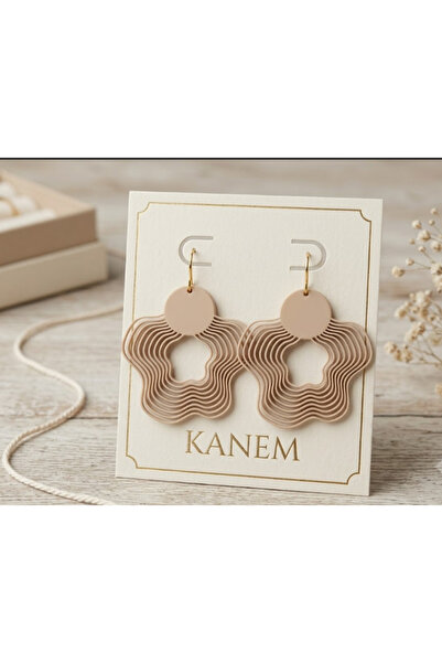Kanem3D Big Star Earrings