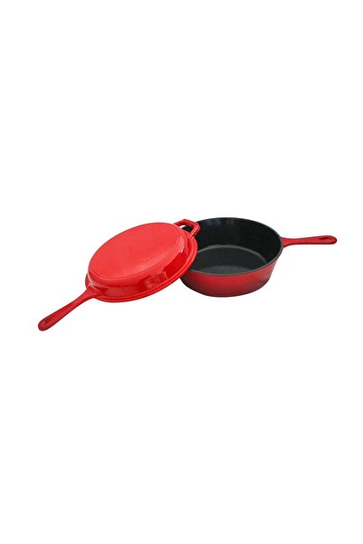 Cumpara-Istet Oală multifuncțională 2-în-1 din fontă emailată, 41,5x26cm, ova...