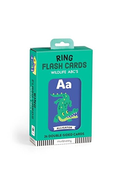 Mudpuppy Press Wildlife ABCs Ring Flash Cards