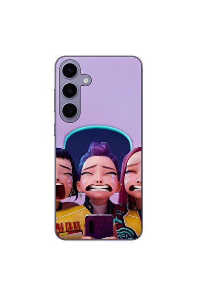 OEM Husa compatibila cu Samsung Galaxy S24 Plus Silicon Gel Tpu Model KPop De...