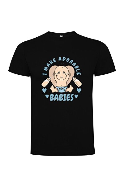 iLovePrints Adorable Diapered Babe Tshirt