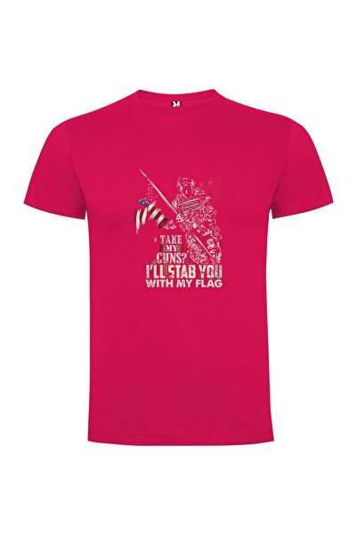 iLovePrints Flagged and Armed Tshirt