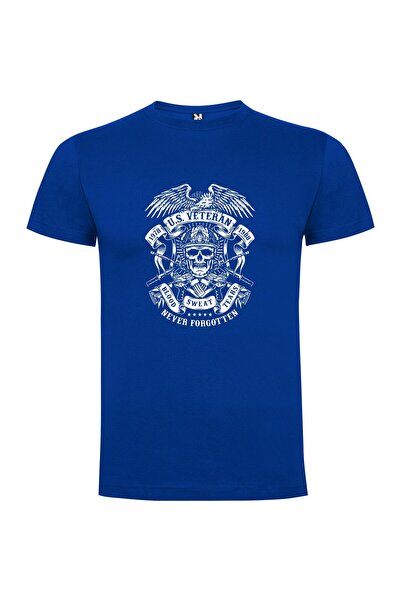 iLovePrints Firefighter Skull Insignia Tshirt