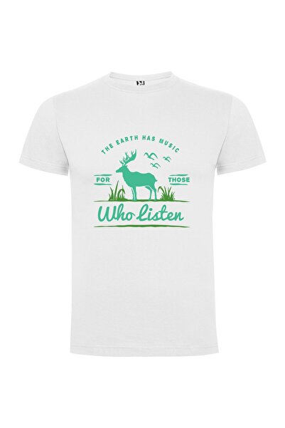 iLovePrints Earth's Melodic Antlers Tshirt