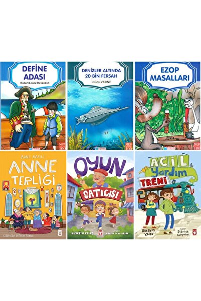 Timaş Çocuk 1.2.VE 3.SINIF Anne Terliği, Oyun Satıcısı,Acil Yardım Treni,6 Kİ...