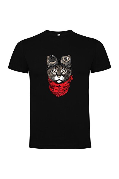 iLovePrints Feline Fashion Fusion Tshirt