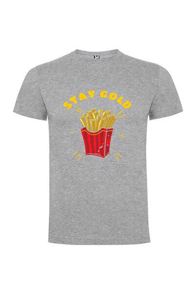 iLovePrints Golden Fries Galore Tshirt