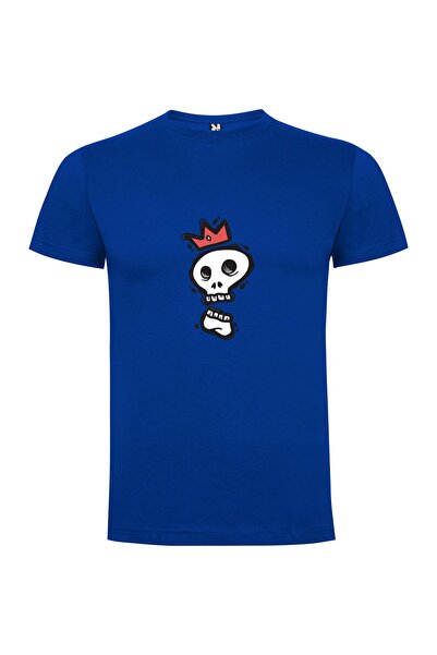 iLovePrints Skull Crown King Tshirt