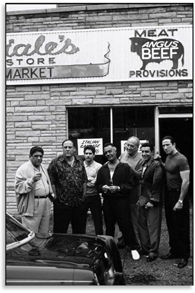 ESSESORIES The Sopranos Gangster TV Series Movie Poster Wall Art Room Decor S...