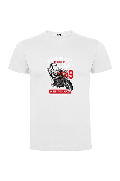 iLovePrints Galactic Biker Rider Tshirt
