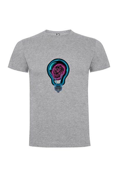 iLovePrints Skull Glow Bulb Tshirt