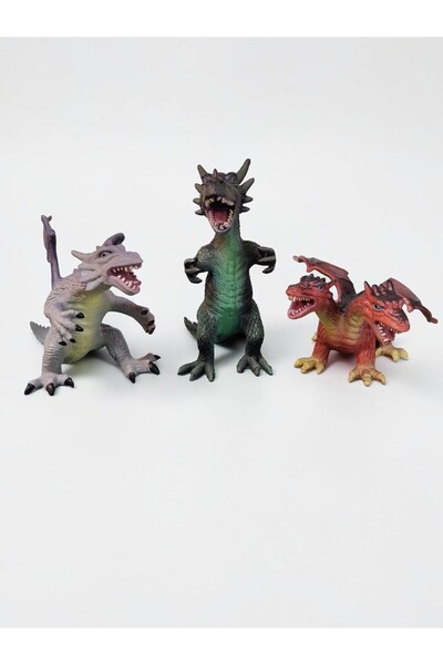 Simba Gaveroth , Draco Duo Collum ve Thunder Dragon 3'Lü Set Ejderha Oyuncak ...
