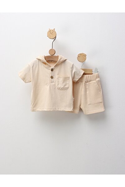 MiniKids Set de vara, Antony, crem