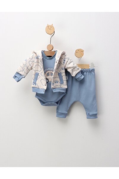 MiniKids Set 3 piese, Let s Play Go, cu blue