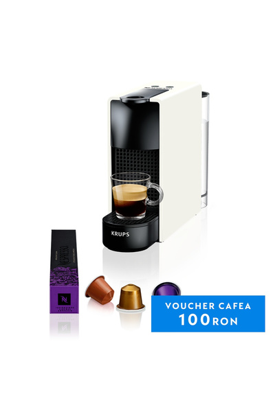 Krups Aparat de cafea cu capsule Nespresso Essenza Mini by XN110110, 1310W, p...