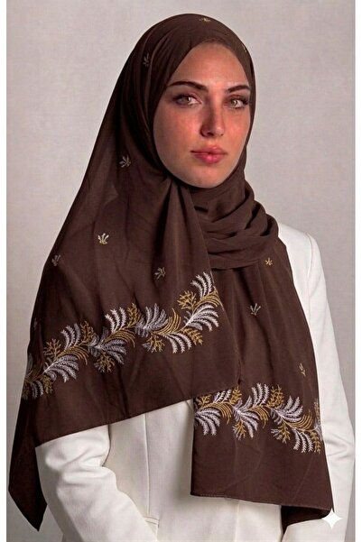 Veil Designer Boal Off White Gold Embroidery Full Embroidery 190*60 No Commen...