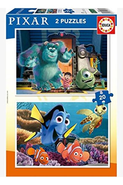 Educa Puzzle أحجية الصور المقطوعة للأطفال من إدوكا 2 × 20 قطعة من الأسماك الم...